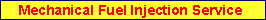 Mechanical Fuel Injection Service