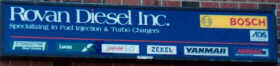 Rovan Diesel Sign
